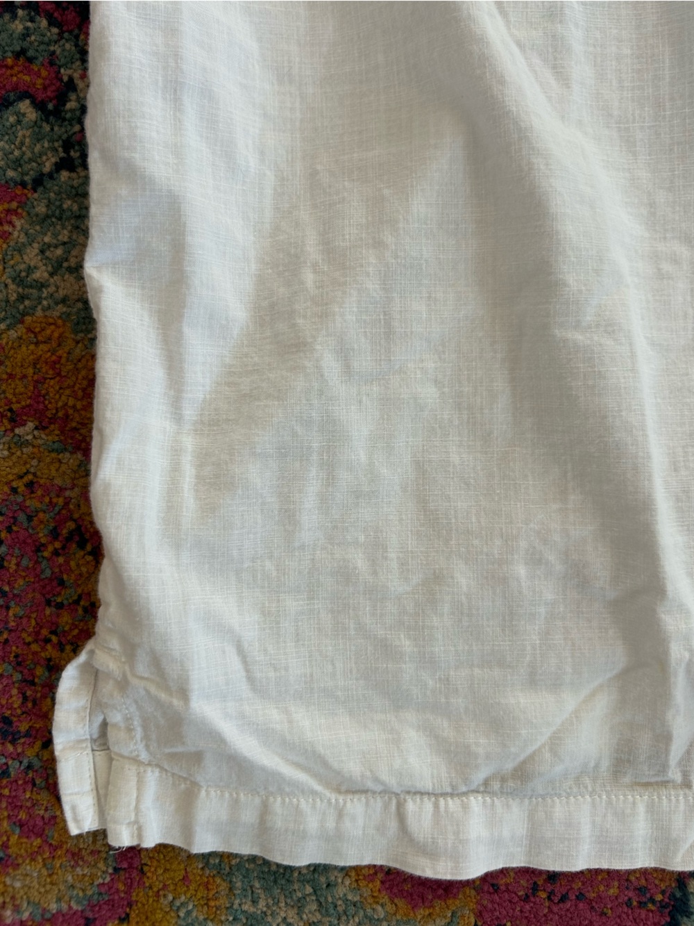 Tommy Bahama | Men's White Short-Sleeve Cotton Button Up Collared Shirt Size XXL - Picture 14 of 16